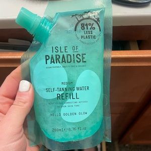 Isle of paradise tanning water refill